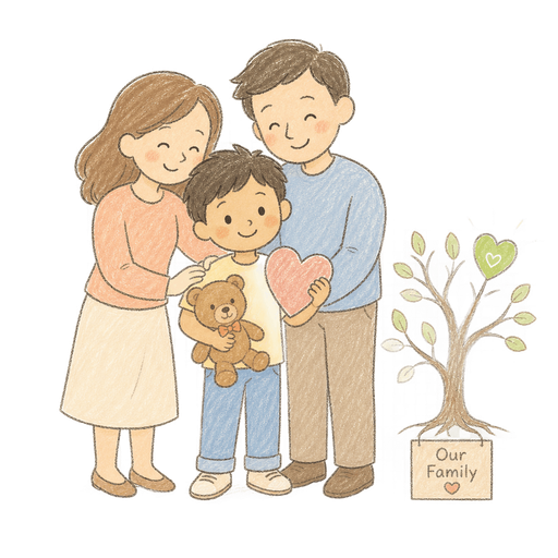 Illustration of the word Adopt