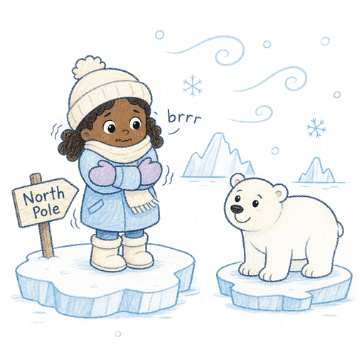 Illustration of the word Arctic