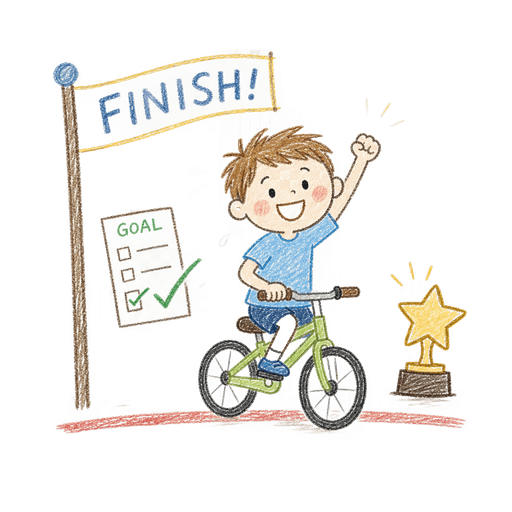 Illustration of the word Achieve