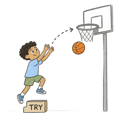 Illustration of the word Attempt