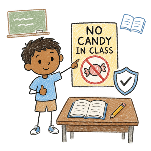 Illustration of the word Ban