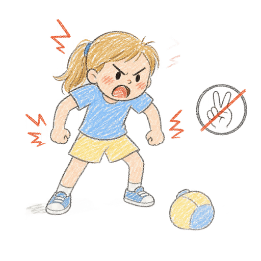 Illustration of the word Aggressive
