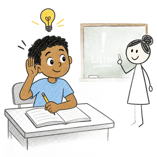 Illustration of the word Alert