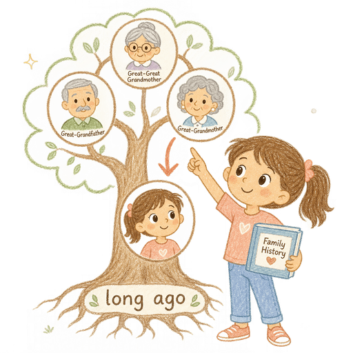Illustration of the word Ancestor