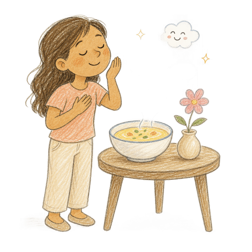 Illustration of the word Aroma