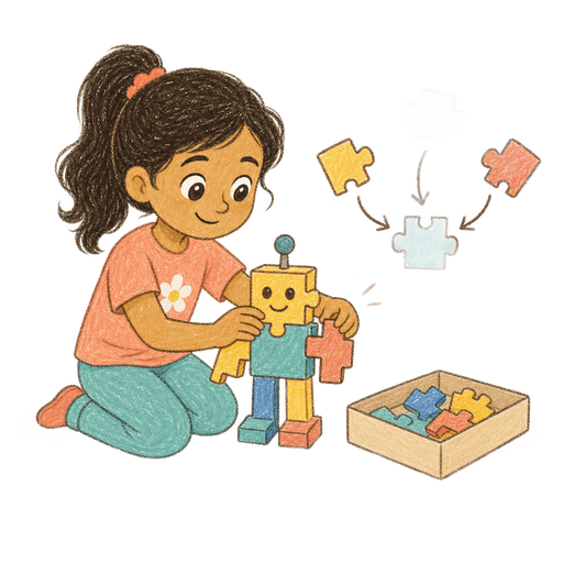 Illustration of the word Assemble