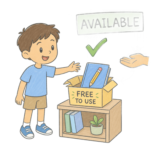 Illustration of the word Available