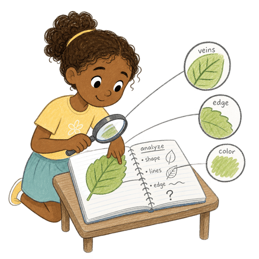 Illustration of the word Analyze