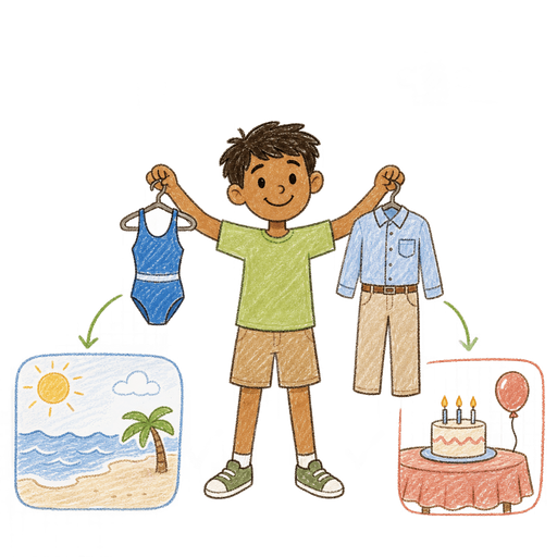Illustration of the word Appropriate