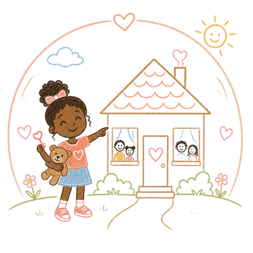 Illustration of the word Abode