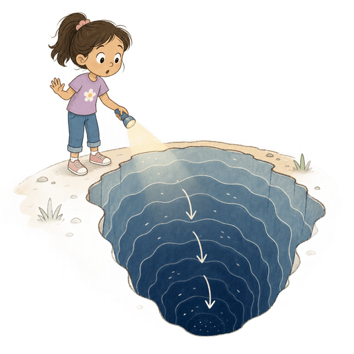 Illustration of the word Abyss