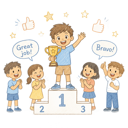 Illustration of the word Acclaim