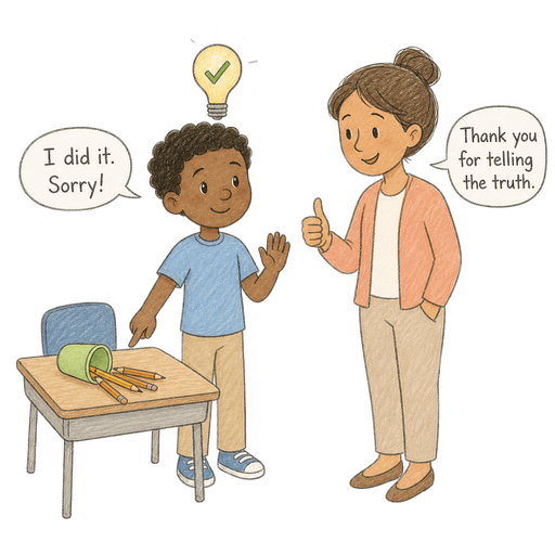 Illustration of the word Acknowledge