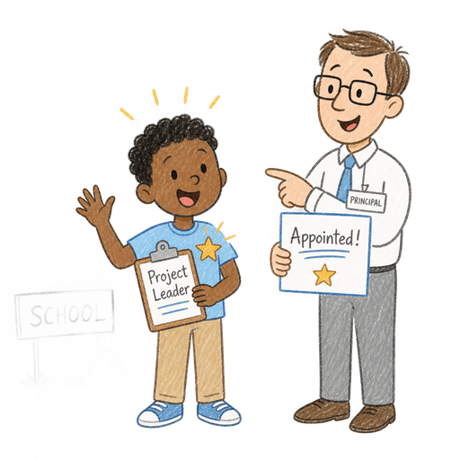 Illustration of the word Appoint